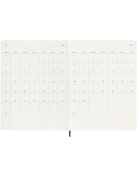 Libreta XL con tapa blanda de 12 meses \ Personalizada 6107755