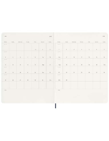 Libreta XL con tapa blanda de 12 meses...