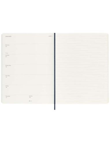 Libreta XL con tapa blanda de 12 meses...