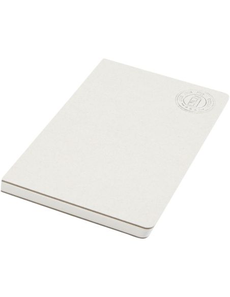 Libreta A5 sin lomo fabricada con cartones de leche recilados \ Personalizada 6107785