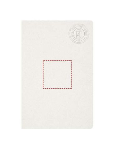 Libreta A5 sin lomo fabricada con cartones de...