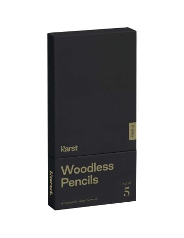 Set de 5 lápices de grafito 2B sin madera \...