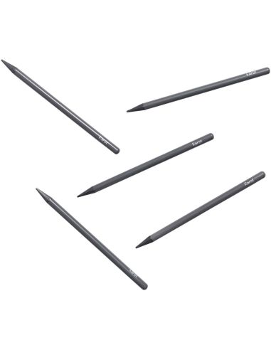 Set de 5 lápices de grafito 2B sin madera \...