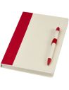 Set de libreta de referencia de tamaño A5 y bolígrafo fabricados con cartones de leche reciclados Personalizada 6107811 - Imagen 22