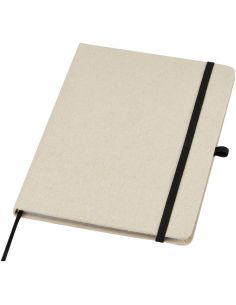 Libreta de tapa dura de algodón orgánico \ Personalizada...