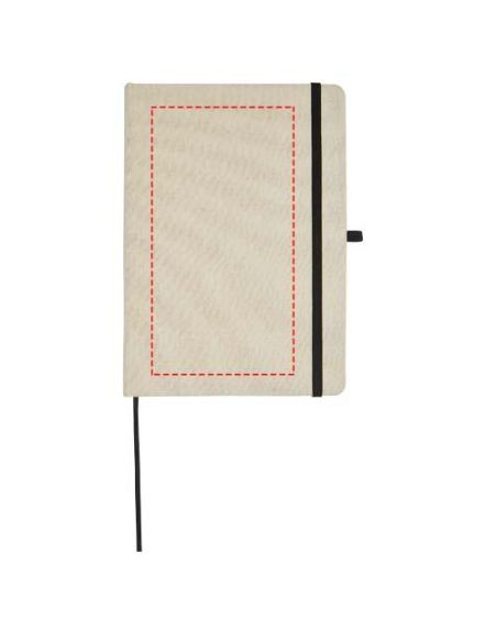 Libreta de tapa dura de algodón orgánico \ Personalizada 6107813