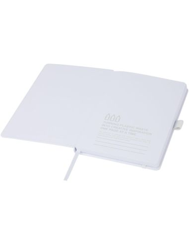 Libreta de tapa dura de plástico oceánico \...