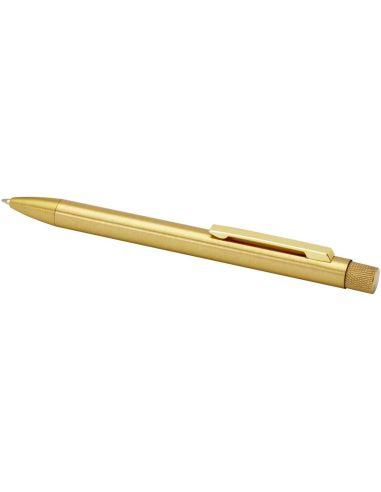 Bolígrafo de latón reciclado \ (tinta azul)...