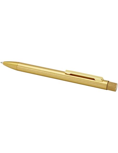 Bolígrafo de latón reciclado \ (tinta azul) Personalizado 6107919