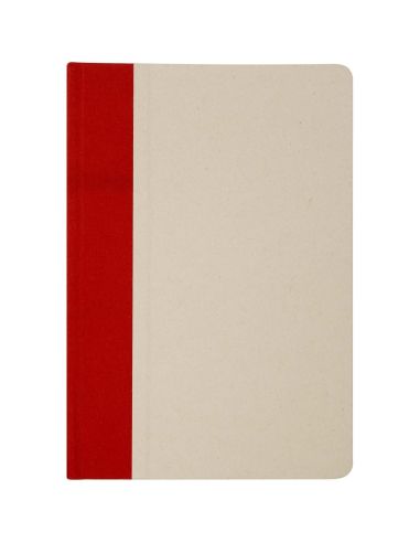 Libreta de tapa dura A5 de papel de caña de...