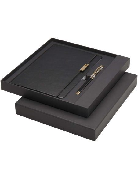 Set de libreta A5 con rollerball \ (tinta azul) Personalizada 6107925