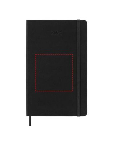 Agenda vertical L de 12 meses con tapa dura \...