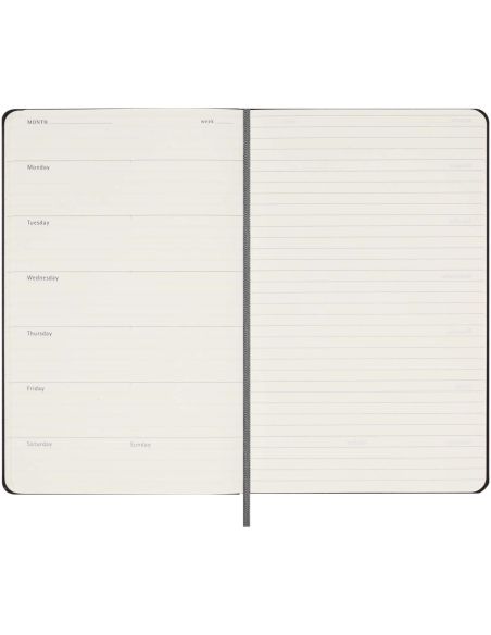 Agenda semanal L con tapa dura sin fecha \ Personalizada 6107952