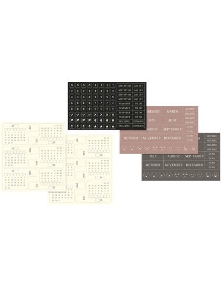 Agenda semanal L con tapa dura sin fecha \ Personalizada 6107952