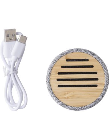 Altavoz Bambú Detalles rPET | Goodie