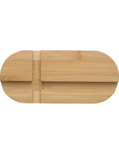 Soporte para tf y tablet de bambú Personalizado...