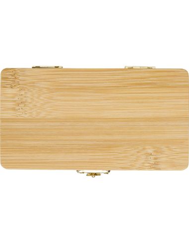 Set de herramientas de bambú Personalizada...