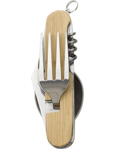 Set de cubiertos de bambú Personalizado 101015128
