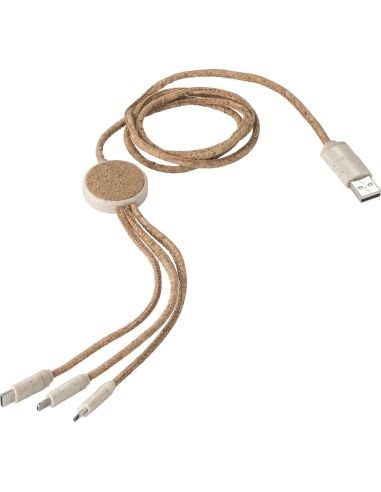 Set de Cables de Corcho Personalizado | Goodie