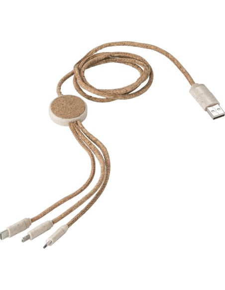 Set de Cables de Corcho Personalizado | Goodie