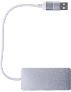Hub USB de aluminio reciclado Personalizado 101015140