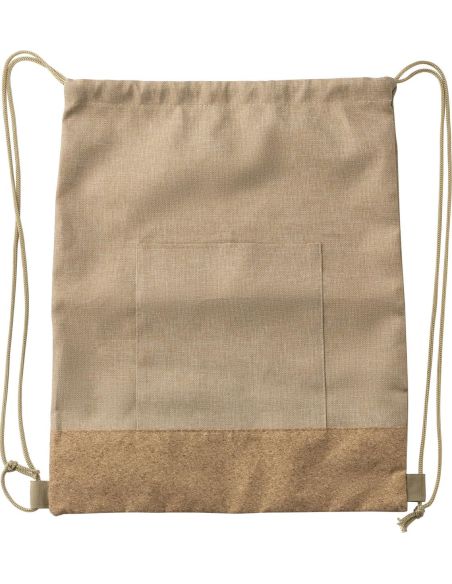 Mochila de Cuerdas rPET y Corcho Personalizada | Goodie