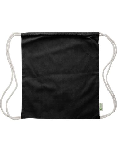Mochila de algodón reciclado con cordones...