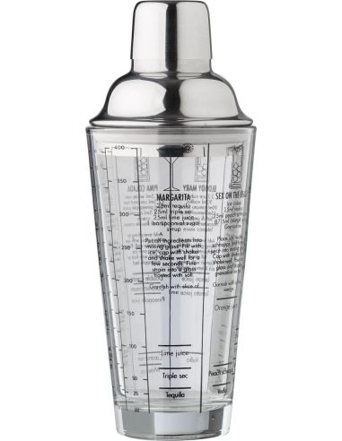 Coctelera de Cristal Personalizada 400 ml | Goodie