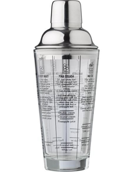 Coctelera de Cristal Personalizada 400 ml | Goodie