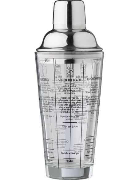 Coctelera de Cristal Personalizada 400 ml | Goodie