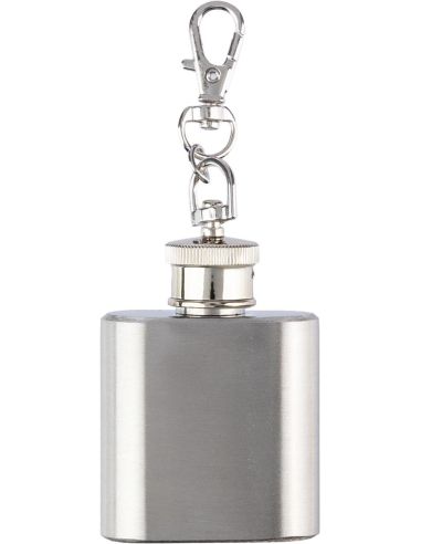 Llavero petaca de acero inox. Personalizado 101096713