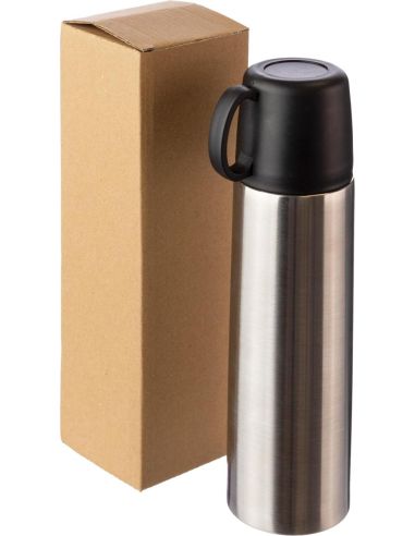 Termo de Acero Inoxidable con Taza Personalizado | Goodie