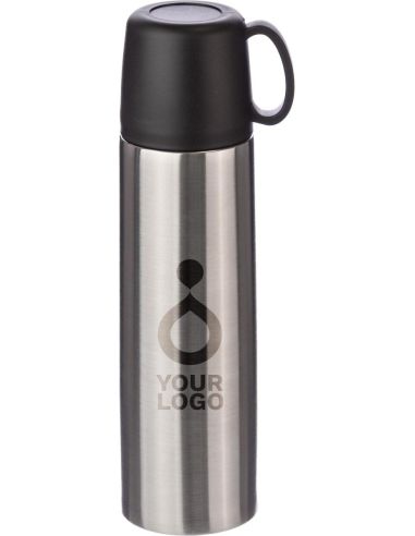 Termo de Acero Inoxidable con Taza Personalizado | Goodie