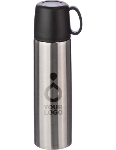 Termo de Acero Inoxidable con Taza Personalizado | Goodie
