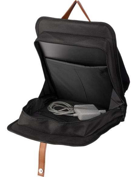Mochila Oxford de rPET Personalizada Frontal Plano | Goodie