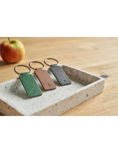 Llavero de Piel de Manzana Personalizado | Goodie