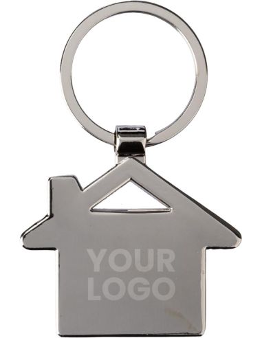 Llavero de zinc y bambú Personalizado 101097198