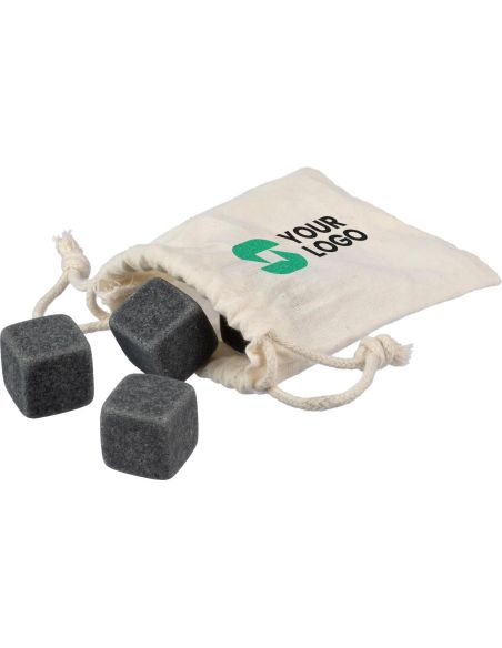 Cubitos de Piedra Personalizados | Set de 4 | Goodie