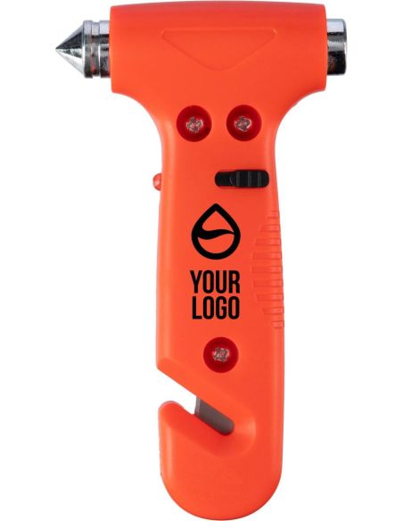 Martillo de Emergencia Personalizado | Luz LED | Goodie
