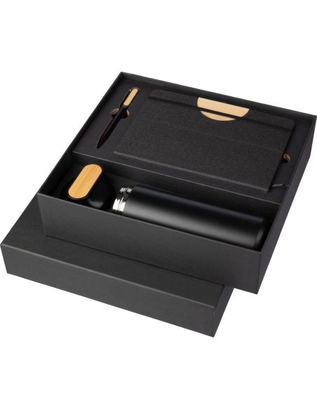 Set de Regalo Personalizado | Termo, Boli y Cuaderno | Goodie