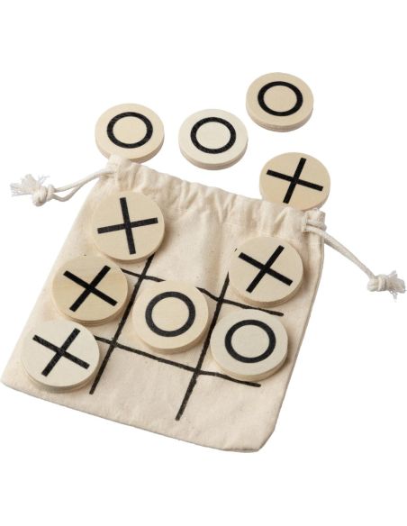 Juego 3 en Raya de Madera Personalizado | Goodie