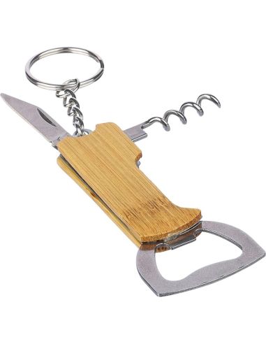 Llavero Multiherramienta Bambú Personalizado | Goodie