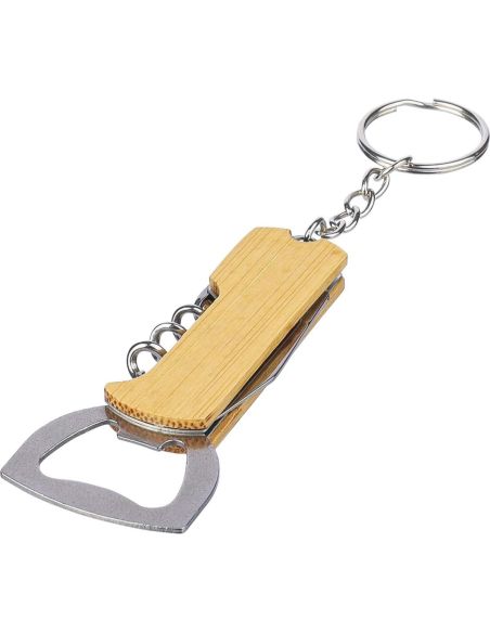 Llavero Multiherramienta Bambú Personalizado | Goodie