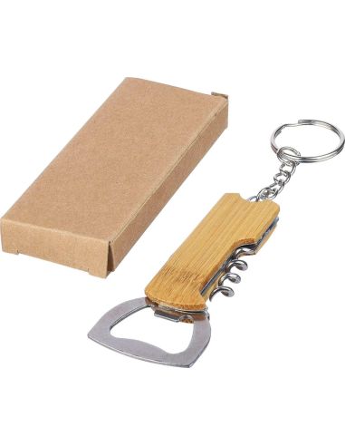 Llavero Multiherramienta Bambú Personalizado | Goodie