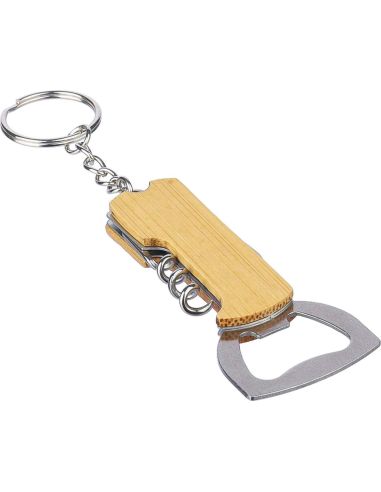 Llavero Multiherramienta Bambú Personalizado | Goodie