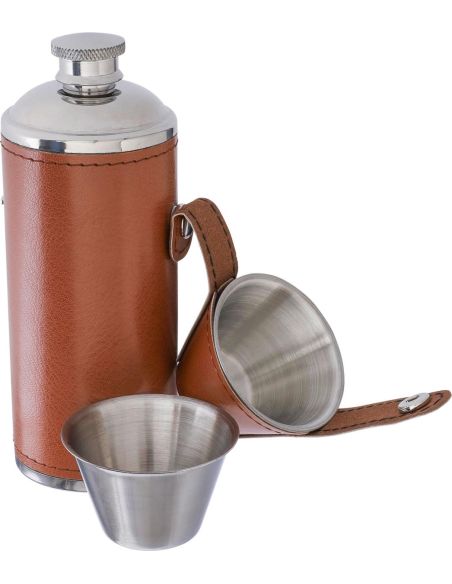 Botella Acero Inox Reciclado con Vasos | Goodie