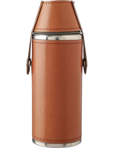 Botella de acero inox. reciclado Personalizada...