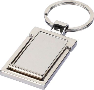 Llavero Zinc con Soporte Móvil Personalizado | Goodie