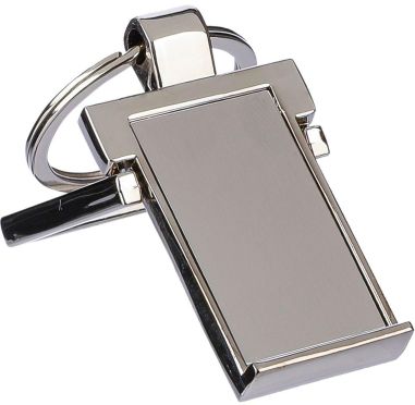 Llavero Zinc con Soporte Móvil Personalizado | Goodie