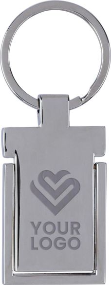 Llavero Zinc con Soporte Móvil Personalizado | Goodie
